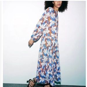 Zara flowy maxi dress.